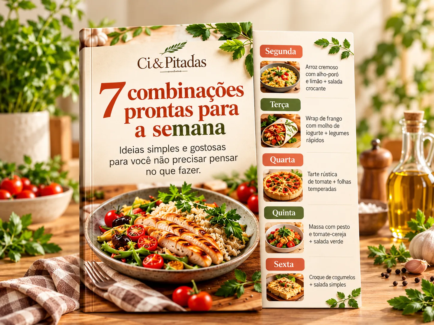 7 combinações para a semana